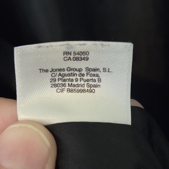 Jones Studio Separates Little Black Dress, Shift With Cap Sleeves, 22W, Like New - Picture 6 of 8